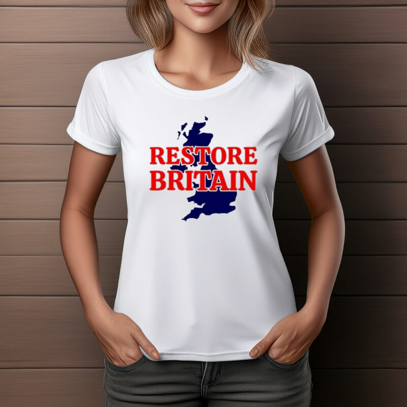 Restore Britain Grey T-Shirt