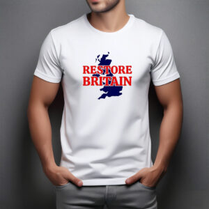 Restore Britain Grey T-Shirt
