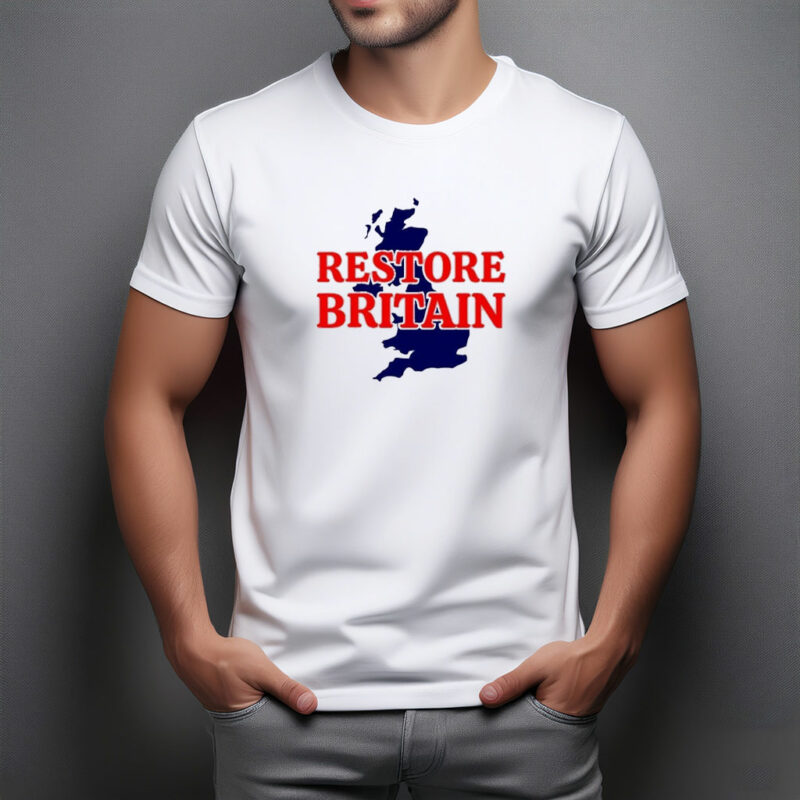 Restore Britain Grey T-Shirt