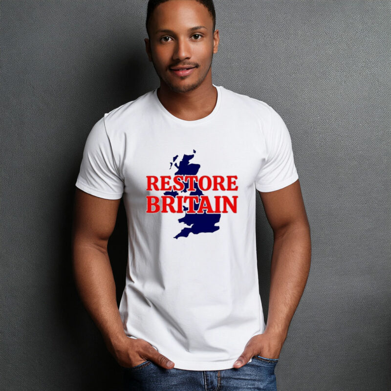 Restore Britain Grey T-Shirt