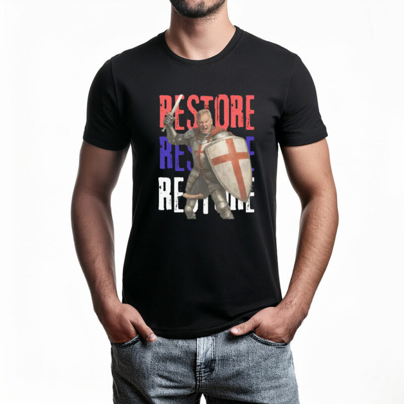 Restore Britain Knight Shield T-Shirt