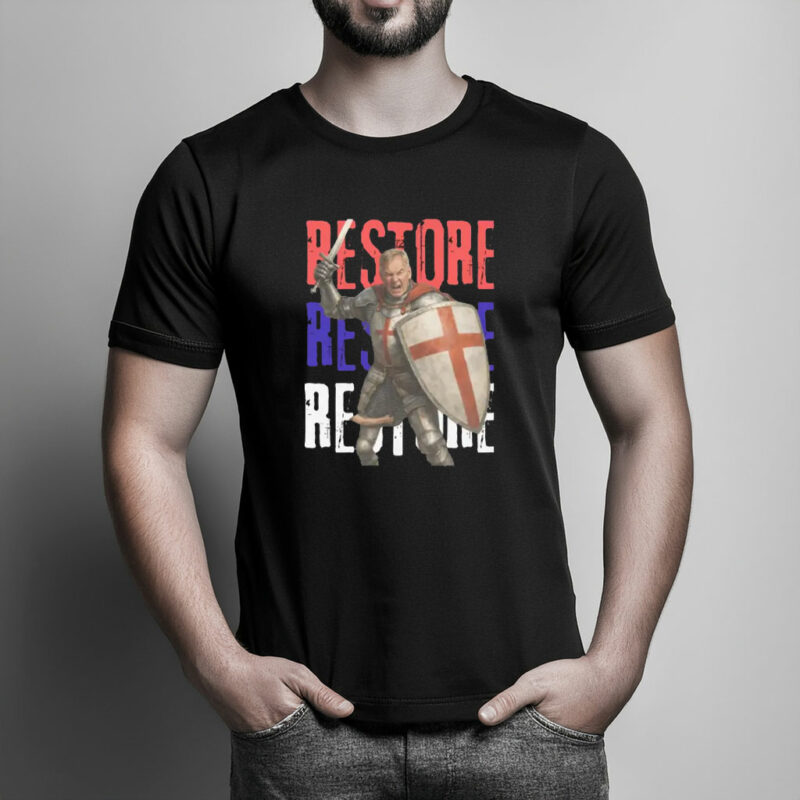 Restore Britain Knight Shield T-Shirt