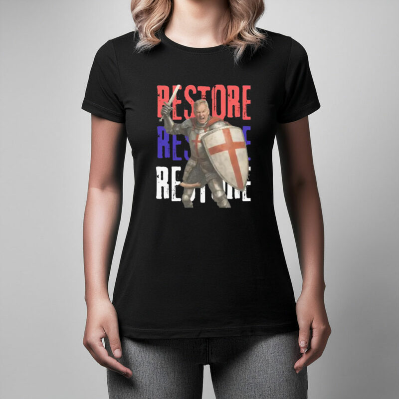 Restore Britain Knight Shield T-Shirt