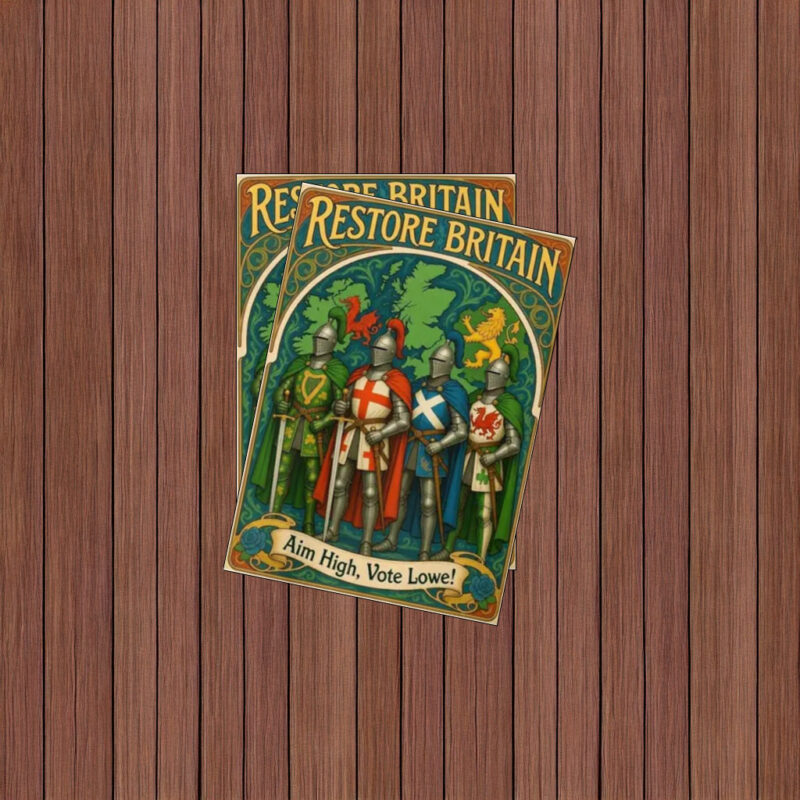 Restore Britain Knights of Britain Sticker