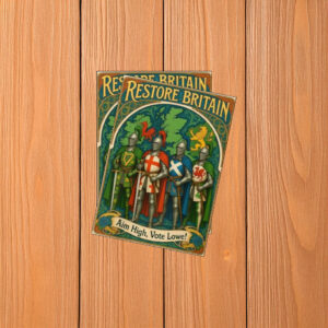 Restore Britain Knights of Britain Sticker