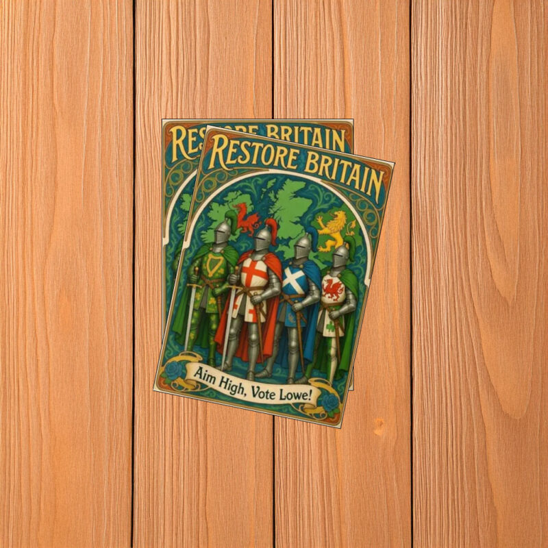 Restore Britain Knights of Britain Sticker