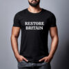 Restore Britain Large Text T-Shirt