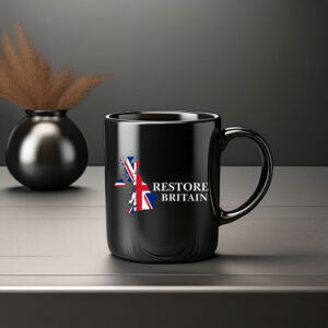 Restore Britain Map Mug