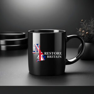 Restore Britain Map Mug