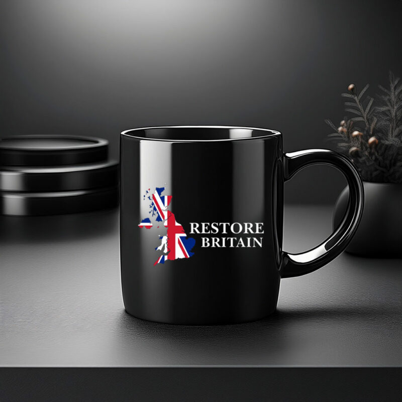 Restore Britain Map Mug