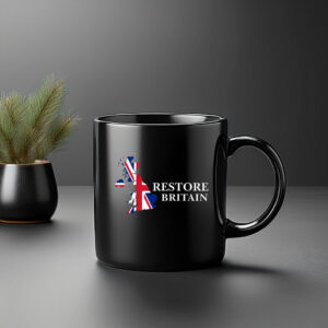 Restore Britain Map Mug