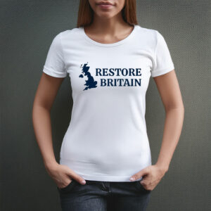 Restore Britain Map T-Shirt