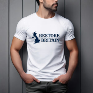 Restore Britain Map T-Shirt