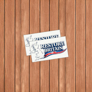 Restore Britain - Matte Paper Sticker
