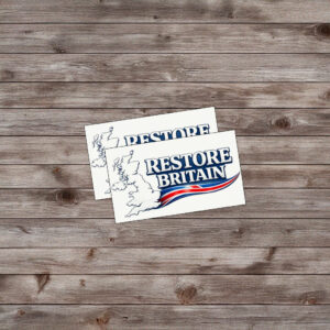 Restore Britain - Matte Paper Sticker