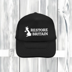 Restore Britain Minimal UK Map Embroidered Hat