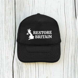 Restore Britain Minimal UK Map Embroidered Hat