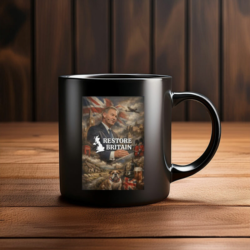 Restore Britain Montage Mug