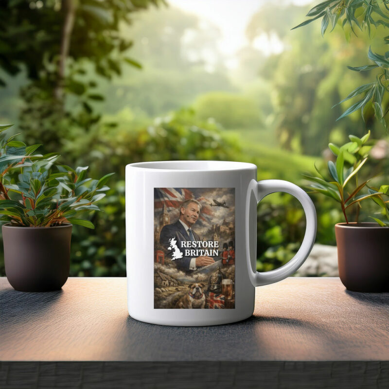 Restore Britain Montage Mug