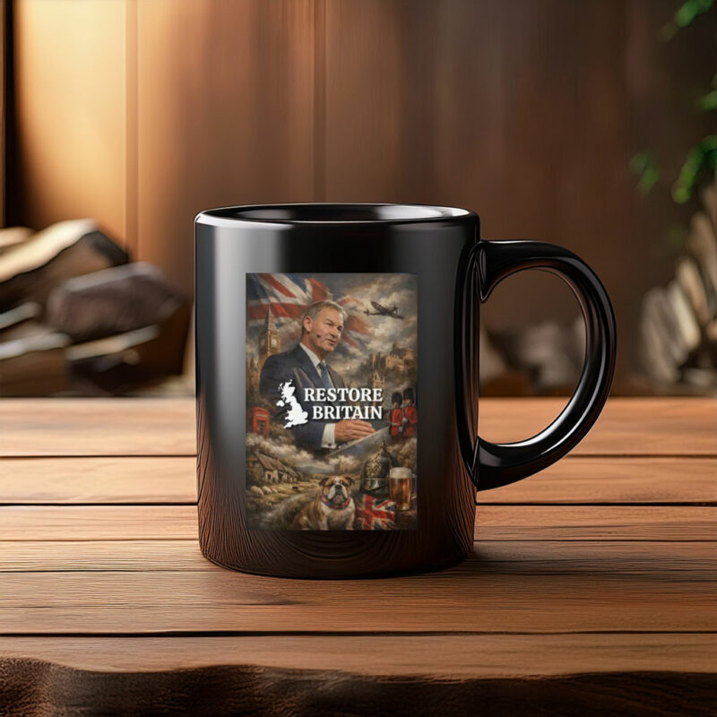 Restore Britain Montage Mug