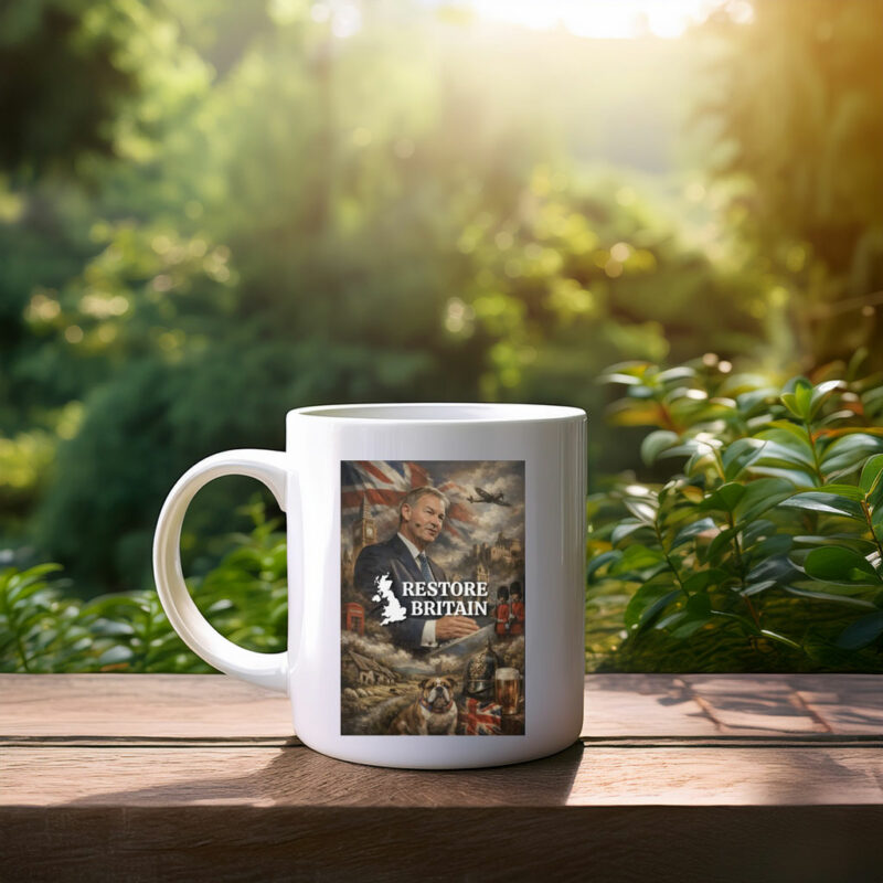 Restore Britain Montage Mug