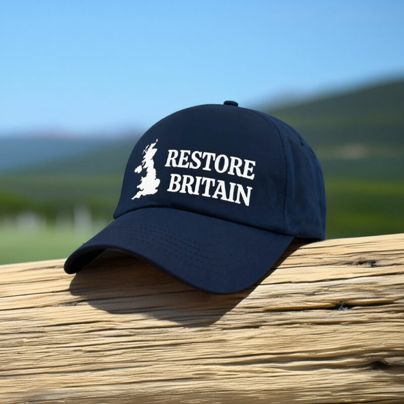 Restore Britain Navy Blue Baseball Cap