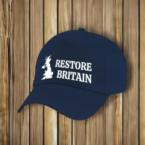 Restore Britain Navy Blue Baseball Cap
