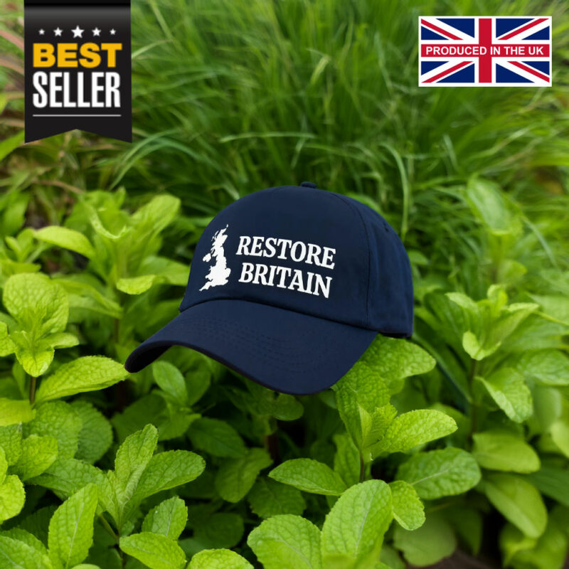 Restore Britain Navy Blue Baseball Cap
