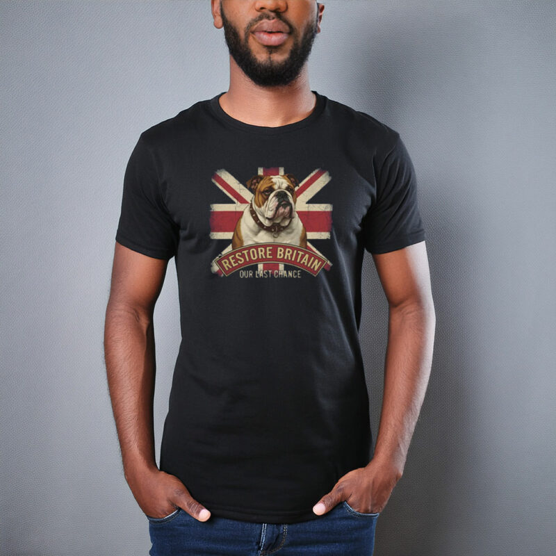 Restore Britain Our Last Chance 2026 T-Shirt