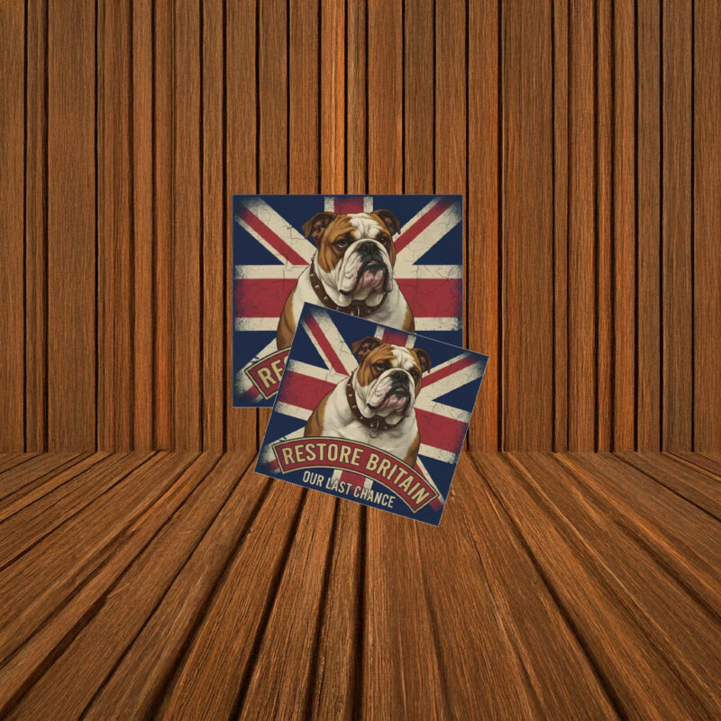 Restore Britain Our Last Chance Sticker