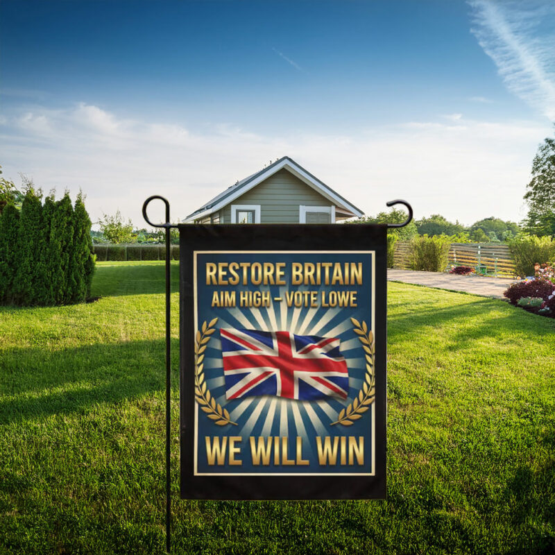 Restore Britain Patriotic Union Jack Flag