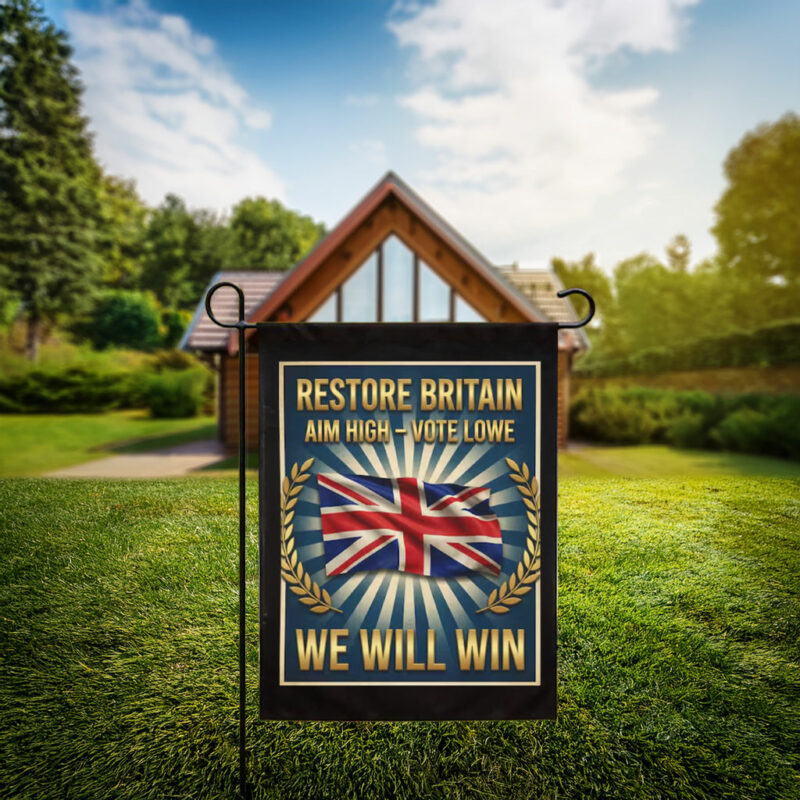 Restore Britain Patriotic Union Jack Flag