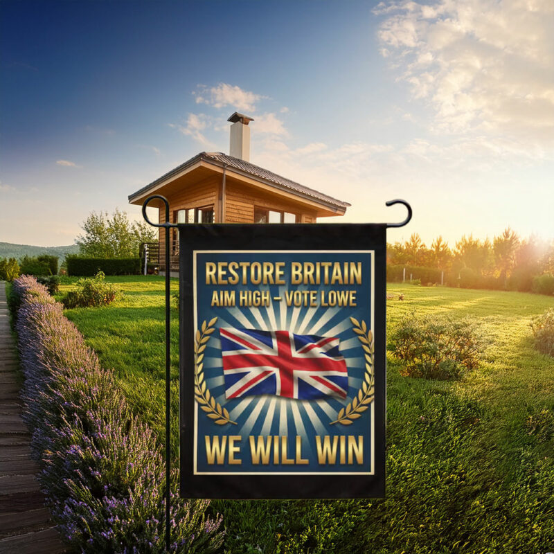 Restore Britain Patriotic Union Jack Flag