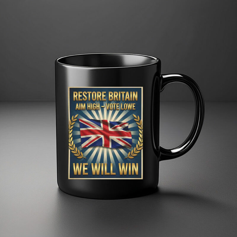 Restore Britain Patriotic Union Jack Mug