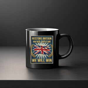 Restore Britain Patriotic Union Jack Mug