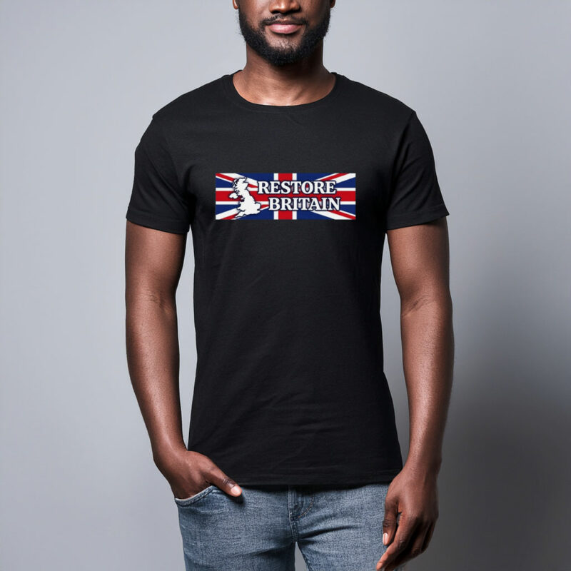 Restore Britain Rupert Lowe Politics Patriot British Pride Tee
