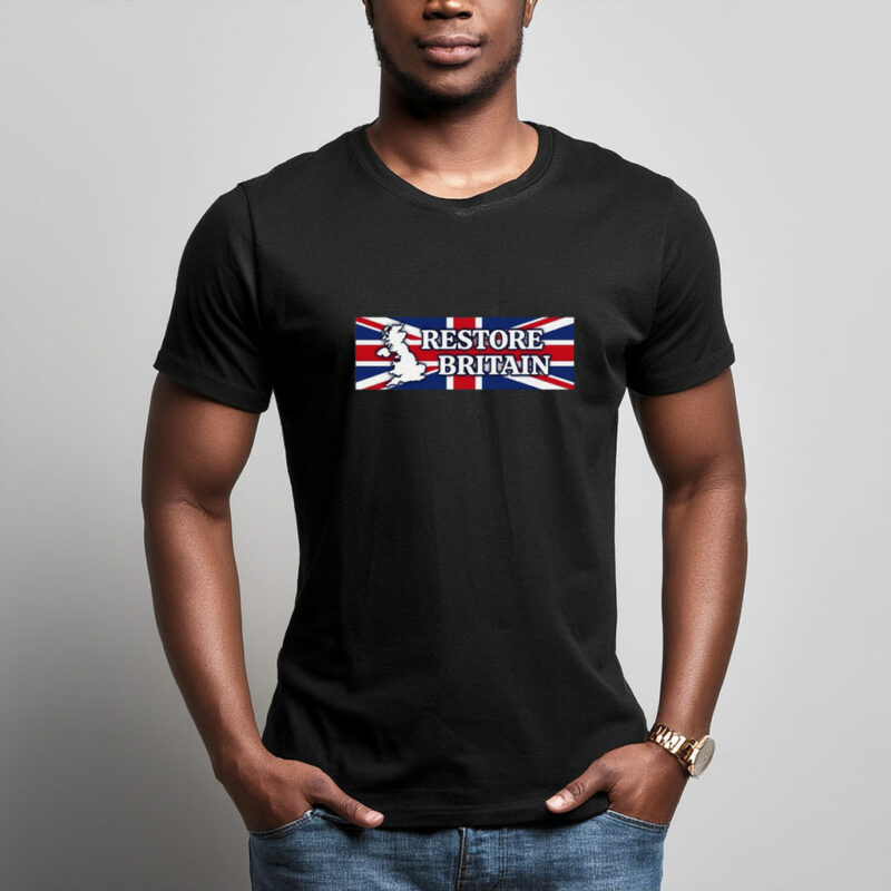 Restore Britain Rupert Lowe Politics Patriot British Pride Tee