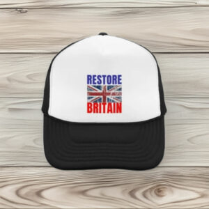 Restore Britain UK Flag Two-Tone Embroidered Hat
