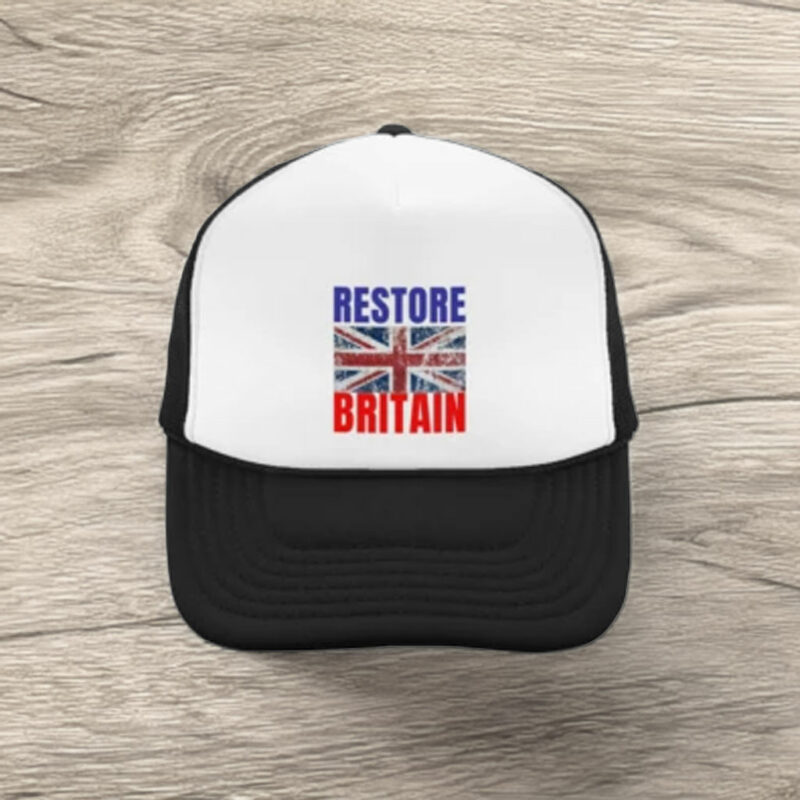 Restore Britain UK Flag Two-Tone Embroidered Hat