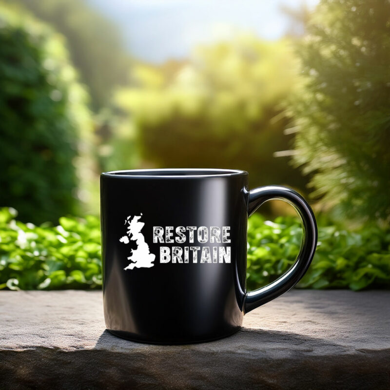 Restore Britain UK Map British Mug