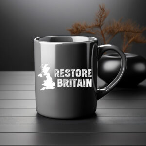 Restore Britain UK Map British Pride Mug