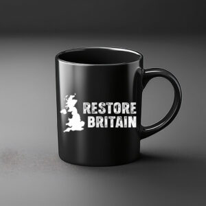 Restore Britain UK Map British Pride Mug