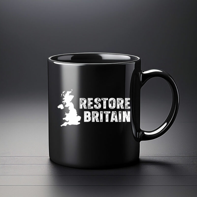 Restore Britain UK Map British Pride Mug