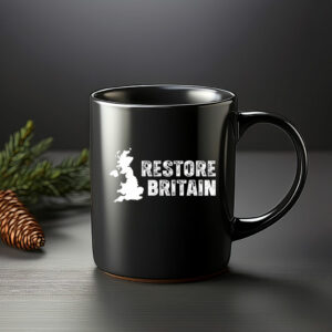 Restore Britain UK Map British Pride Mug