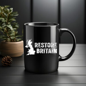 Restore Britain UK Map British Pride Mug