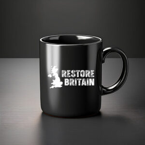 Restore Britain UK Map British Pride Mug