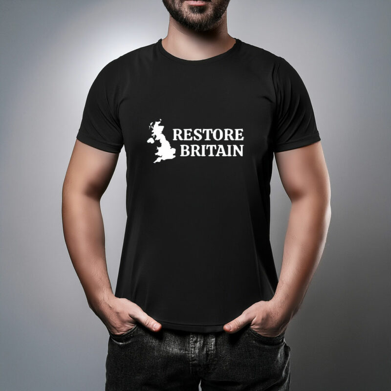 Restore Britain UK Map T-Shirt