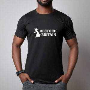 Restore Britain UK Map T-Shirt