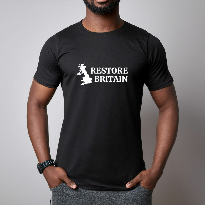 Restore Britain UK Map T-Shirt