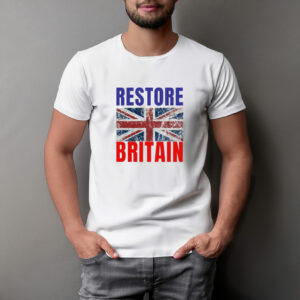 Restore Britain Union Jack Graphic T-Shirt